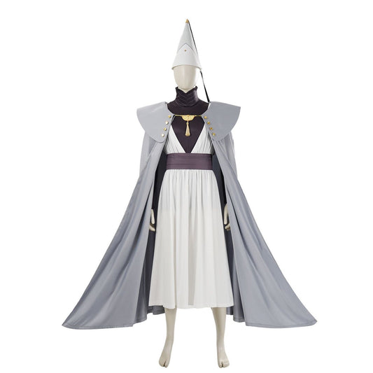 Witch Hat Atelier Qifrey Master Cosplay Costume - Full 6-Piece Artisan Set