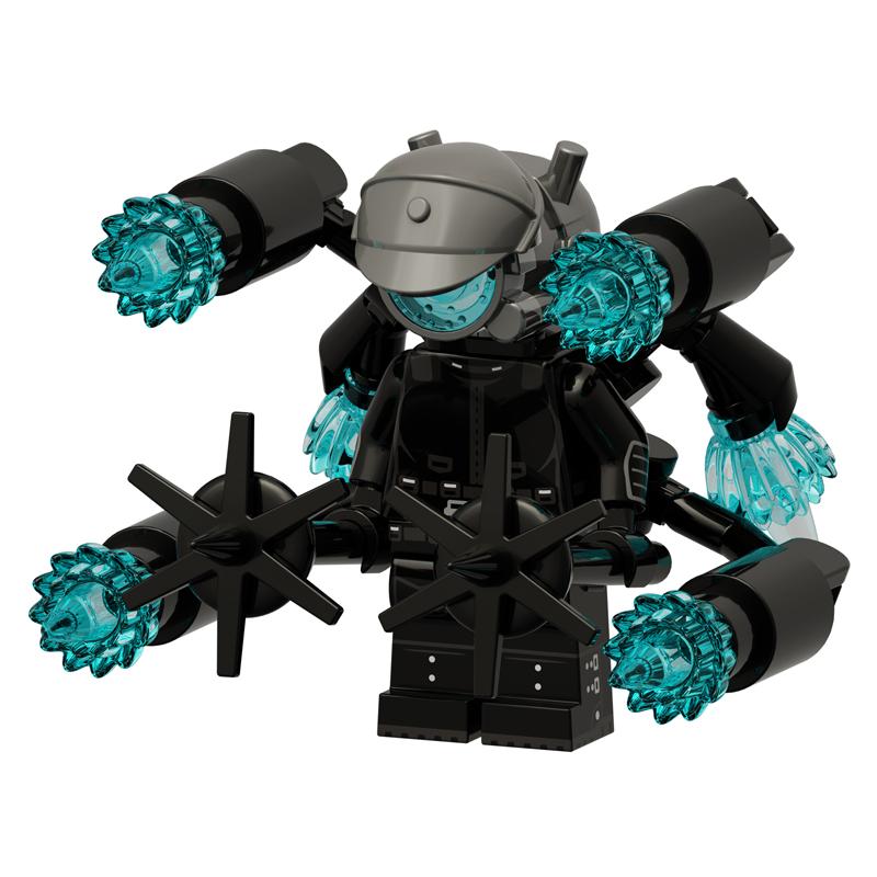 Toilet Man vs Camera Man Mini Figure Set – Titan Speaker Man & TV Man Building Block Toy, Assembly Collectible Model