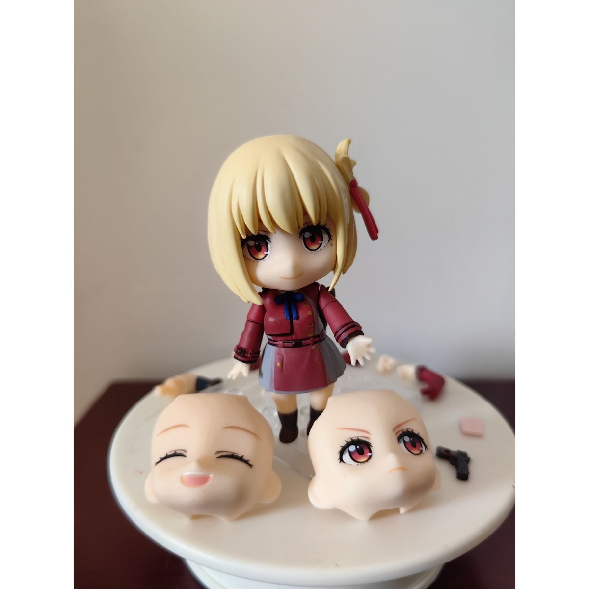 Lycoris Recoil Nendoroid 1955# Chisato Nishikigi & 1956# Takina Inoue – Interchangeable Face Anime Figures Gift Set