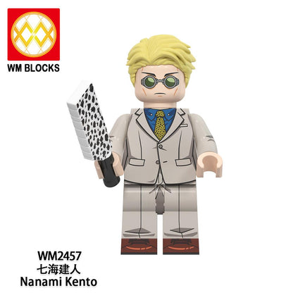 Jujutsu Kaisen Mini Figure Brick Set – All Character Assembly Toy, Anime Building Block Collectible Gift for Fans