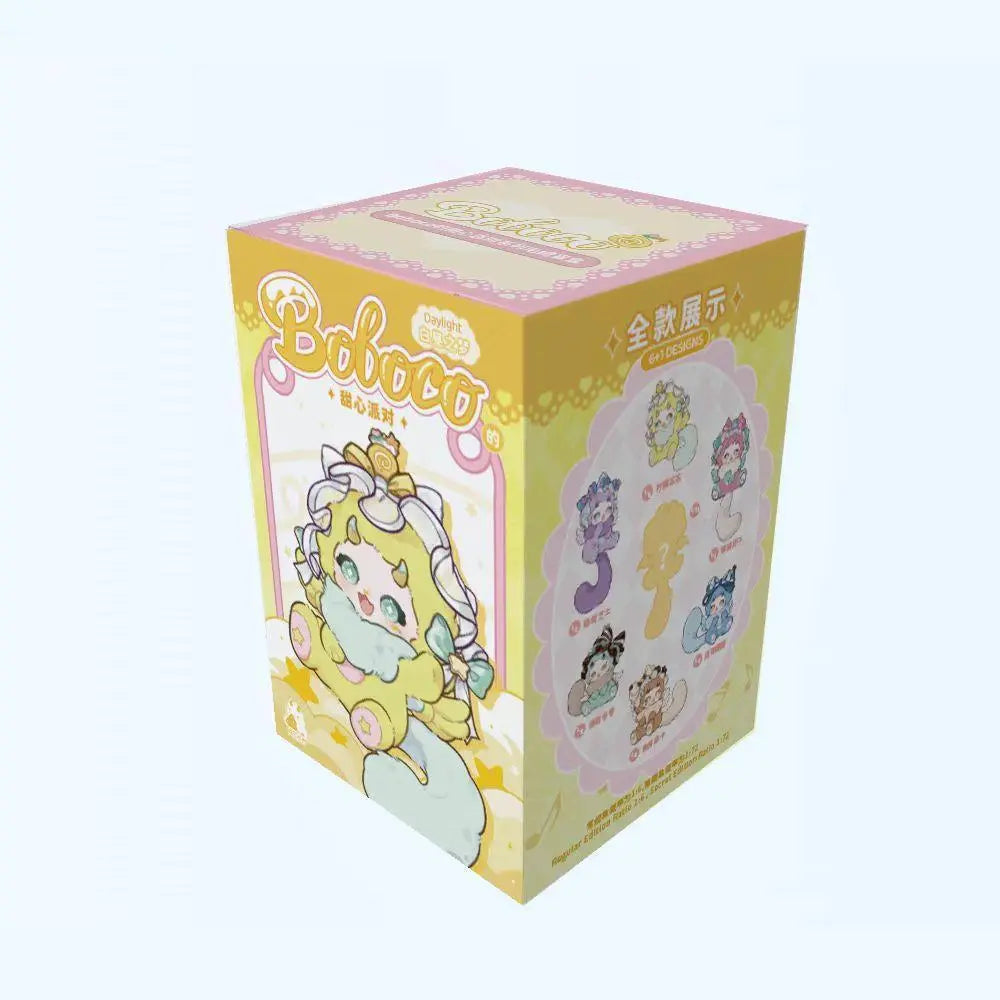BoBoCo V1-Plush Blind Box. memorable gift Plush Toy. Glue Face Plush Toy. Sweet Plush doll. Unique Design for Collectors and Fans of the Series Blindbags Random Surprise Set
