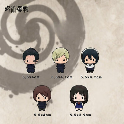 Jujutsu Kaisen Chibi Refrigerator Magnets - Flexible Sorcerer Kitchen Decor