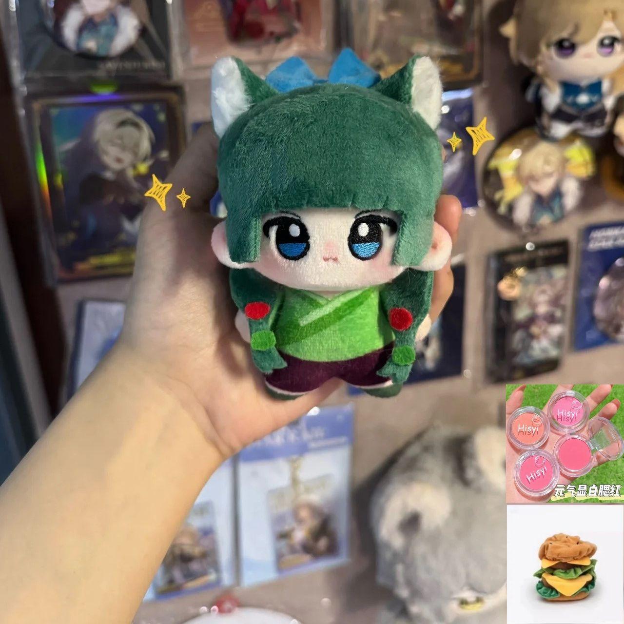 Authentic The Apothecary Diaries Inspired 10cm Cat Plush Doll – Original Cotton Stuffed Anime Toy Gift