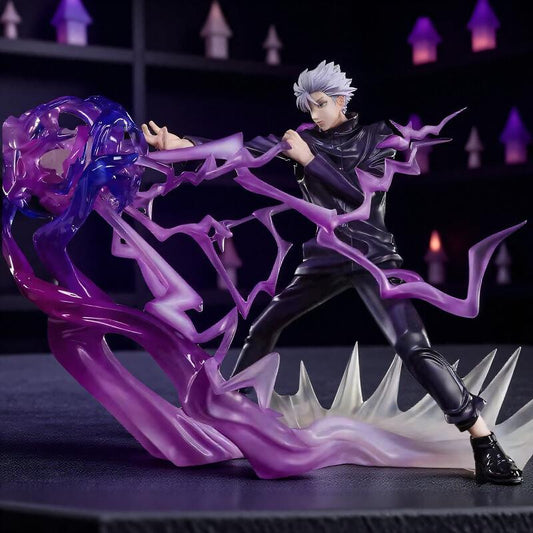 Satoru Gojo Hollow Technique Purple Figure – 5T5-Inspired Anime Desktop Collectible, Cool Resin Statue Gift for JJK Fans