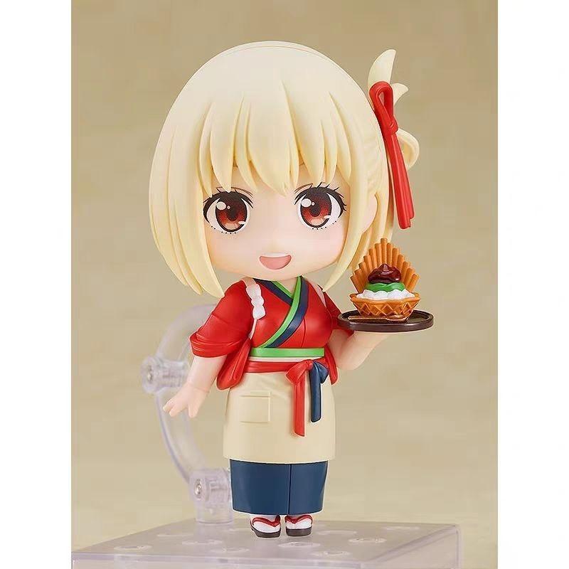 GSC Nendoroid Lycoris Recoil Chisato Nishikigi & Takina Inoue – Cafe Uniform Ver. Cute Mini Figures Gift
