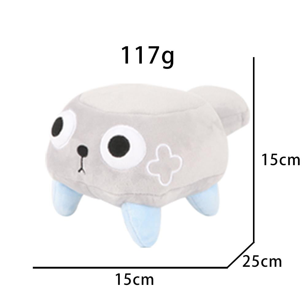 Dandy's World Plush 11" Cosmo Plush Stuffed Figure Pillow for Video Game Fans Room Decor with a Sticker Set