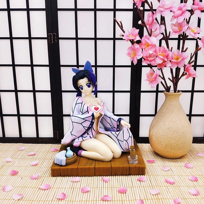 Demon Slayer  Cube Shinobu Kocho Figure – Insect Hashira Giant Anime Statue, Demon Slayer Team Display