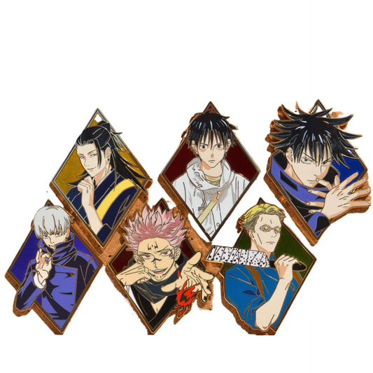 JJK Hard Enamel Pin - Diamond Portrait Series