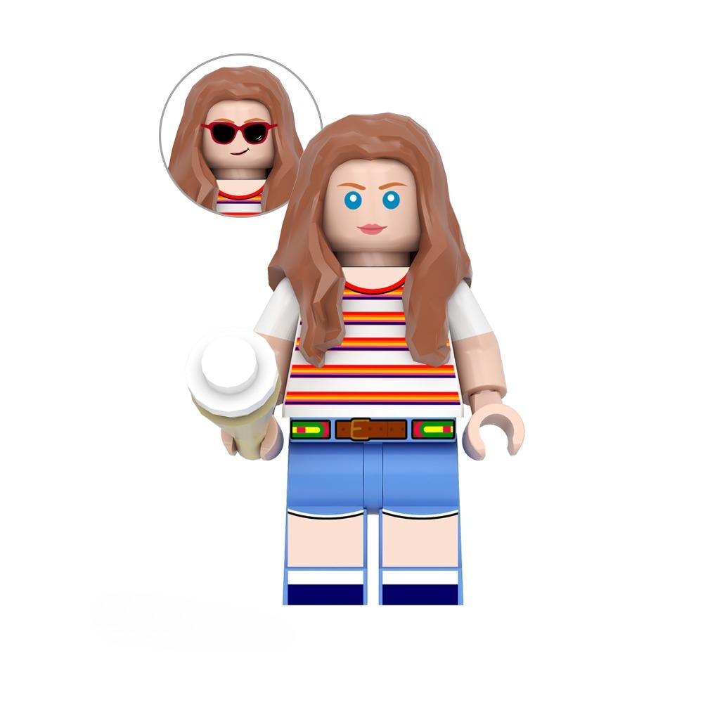 ST Stranger Squad Hawkins Fantasy Monster & Hero Brick Figures – Upside Down Inspired Building Block Set Figurines