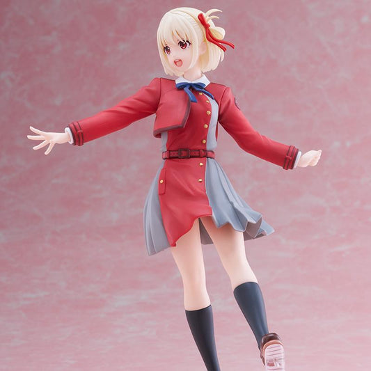 Lycoris Recoil Chisato Nishikigi Uniform Ver. Anime Figure – Collectible Statue Gift for Fans