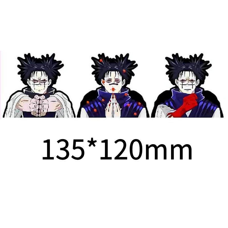 Jujutsu Kaisen Satoru Gojo 3D Gradient Sticker – Anime Holographic Decal for Car, Phone & Creative Gifts