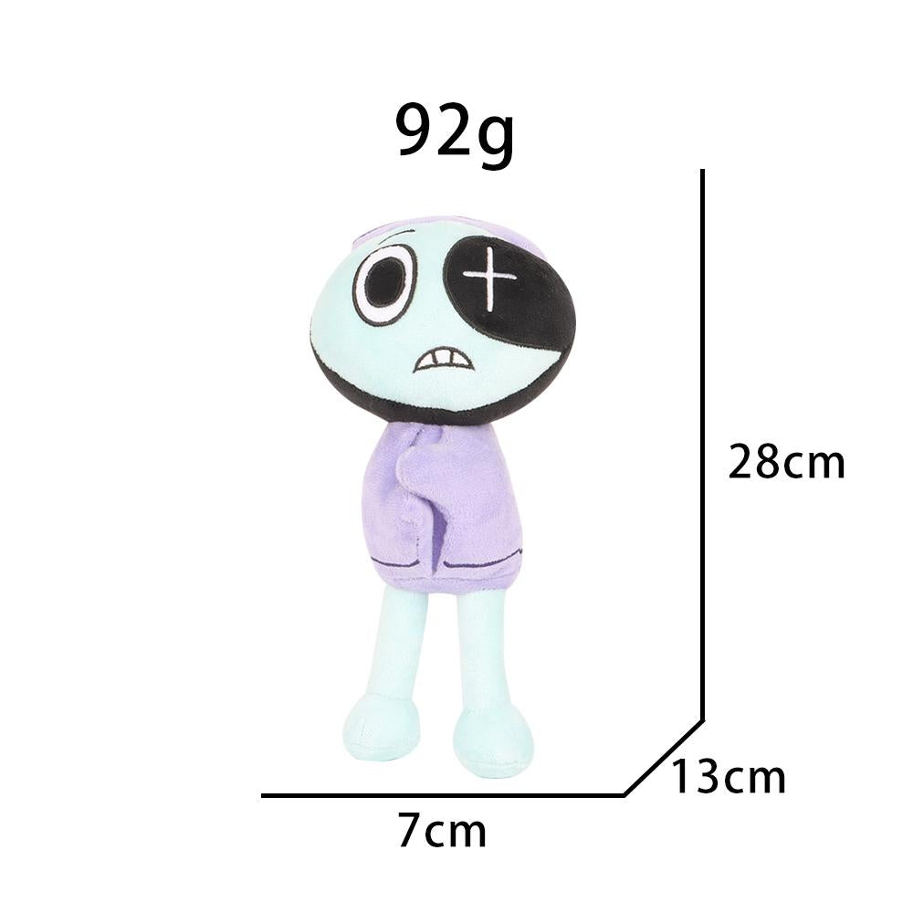 Dandy's World Plush 11" Cosmo Plush Stuffed Figure Pillow for Video Game Fans Room Decor with a Sticker Set