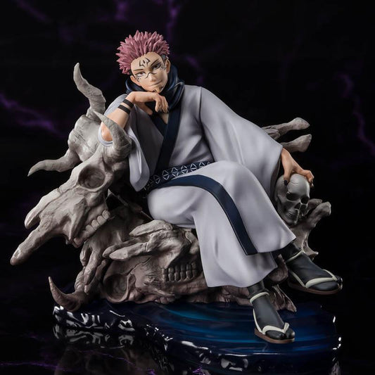 Authentic Ryomen Sukuna, Satoru Gojo, Yuji Itadori & Megumi Fushiguro Figures – High-Quality Resin Anime Collectible Set for JJK Fans