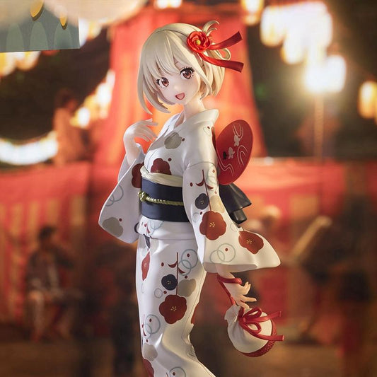 Lycoris Recoil Luminasta Chisato Nishikigi Yukata Ver. Figure – Summer Kimono Anime Collectible Gift for Fans