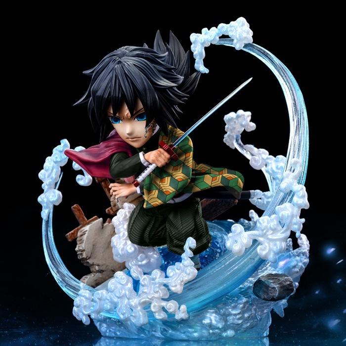 Demon Slayer  Water Hashira Figure – Giyu Tomioka Anime Model, Collectible Display Statue