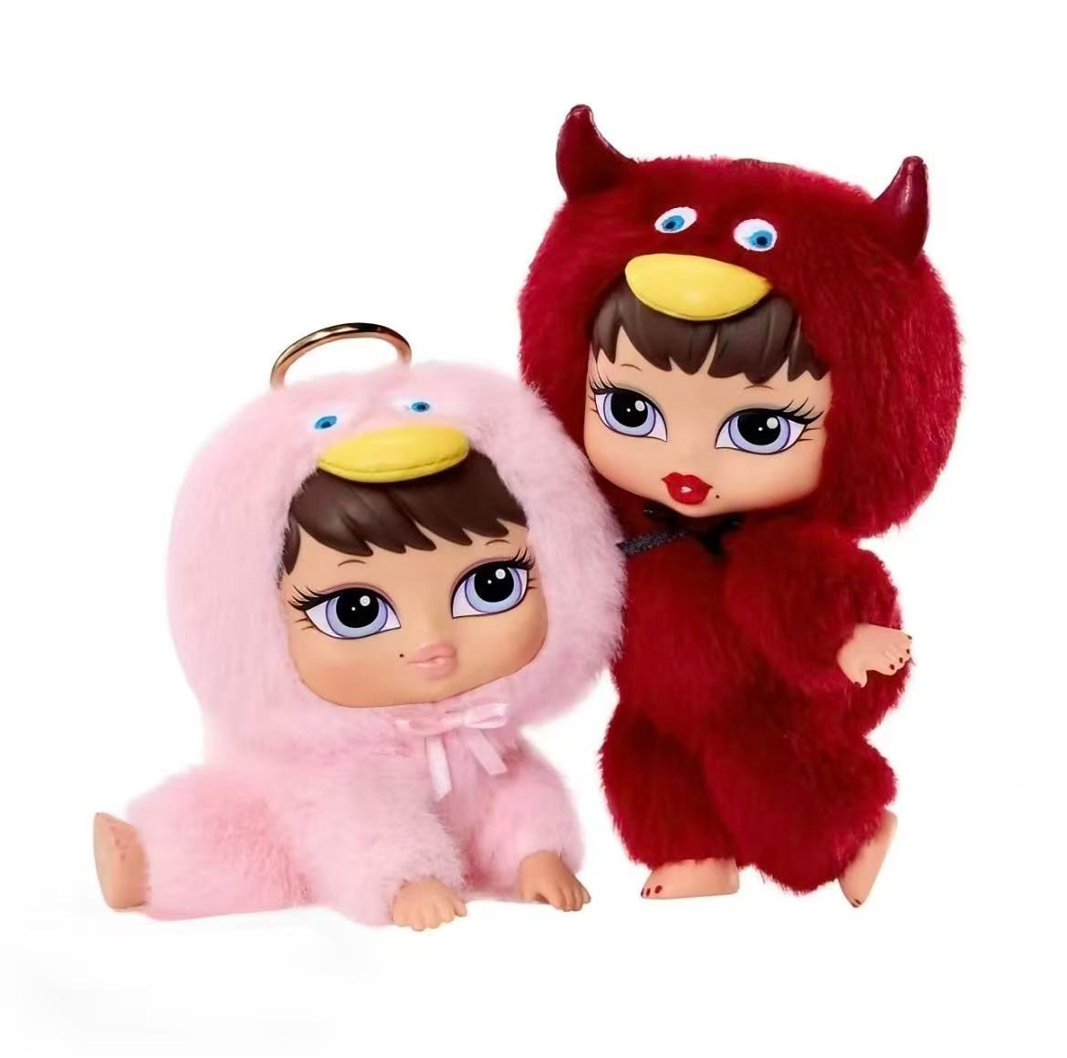 Rumi MGA Bratz "Bratziez" Mystery Plush Blind Box - Iconic Sassy Animal Onesie Stuffed Doll - Collectible Mini Fashion Figure for Y2K Aesthetic & Gift