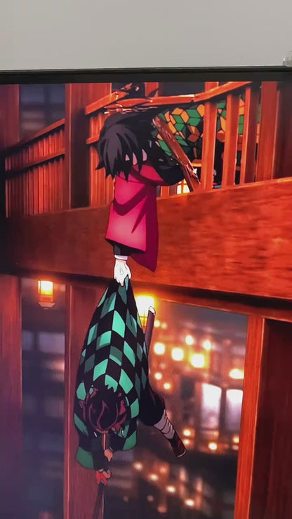 Demon Slayer Giyu & Tanjiro  Hanging Decor